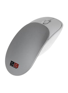 Buy MO307 Wireless Mouse With Movable Cover Grey/White in Egypt