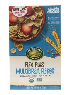 Buy Organic Flax Plus Multibran Flakes Cereal 375grams in UAE