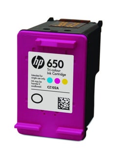 Buy 650 Tri-Color Ink Cartridge Tri-Color in UAE