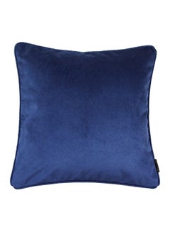 Buy Decorative Cushion polyester Blue 43x43cm in Saudi Arabia