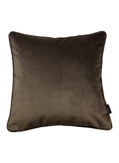 Buy Decorative Cushion polyester Mocha 50x50cm in Saudi Arabia