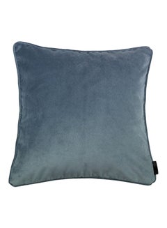 Buy Decorative Cushion polyester Petrol Blue 60x60cm in Saudi Arabia