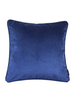 Buy Decorative Cushion polyester Navy Blue 60x60cm in Saudi Arabia