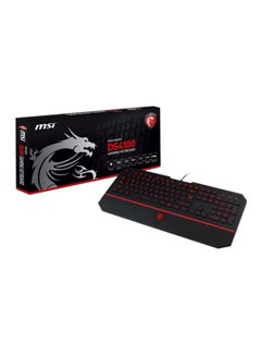 Buy Interceptor DS4100 Wired Gaming Keyboard Black/Red in UAE