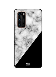 Buy Skin Case Cover -for Huawei P40 Black/White Black/White in Egypt