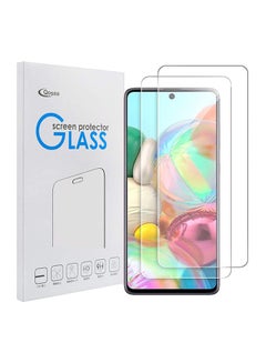 Buy Tempered Glass Screen Protector For Samsung Galaxy A51 Clear in Saudi Arabia