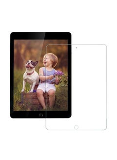 Buy Tempered Glass Screen Protector For Apple iPad (2019) 10.2-Inch Clear in Saudi Arabia