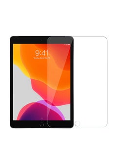 Buy Tempered Glass Screen Protector For Apple iPad (2019) 10.2-Inch Clear in UAE