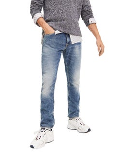 Buy Scanton Heritage Slim Fit Jeans Clark Mid Blue in UAE