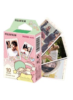 Buy Pack Of 10 Instant Film Photo Paper White/Pink/Brown in Saudi Arabia