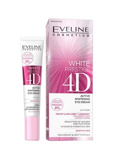 Buy White Prestige 4D Active Whitening Eye Cream 20ml in UAE