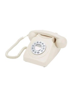 Buy Push Button Landline Phone Cream in UAE