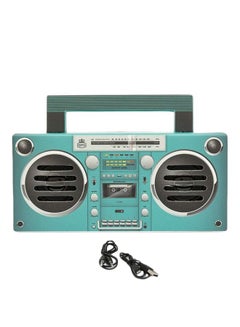 Buy Bronx Bluetooth Boombox Speaker 810BT Aqua in UAE