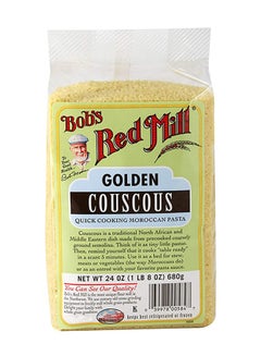 Buy Golden Couscous Quick Cooking Moroccan Pasta 680grams in UAE