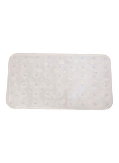 Buy PVC Bath Mat White 70x40cm in Saudi Arabia