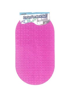 Buy Protection Bath Mat Pink 70x40cm in Saudi Arabia