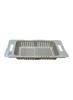 اشتري Expandable Kitchen Sink Vegetable Strainer رمادي 38x19x9cmسنتيمتر في الامارات