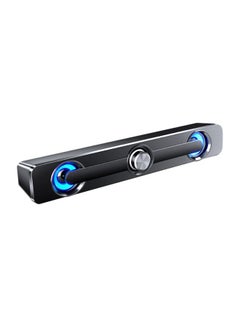 Buy Wired Bar Stereo Speaker V-111 Black in UAE