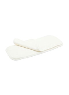 Buy Reusable Diaper Inserts, Large Size, Set Of 2, Ultra Soft, Absorbent Pads, 4 Layers,  Kids 3-24 Months, White in UAE