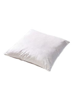 Buy Dove-Velvet Polyester Cushion Cover Beige 45x45cm in Saudi Arabia