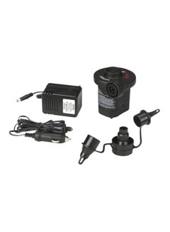 اشتري 4-Piece Quick-Fill Electric Pump Accessories Set - Black Black 14x12x12.4cm في الامارات