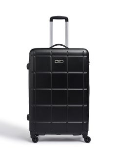 Buy New Legion Hardside Medium Check in Luggage Trolley Black in UAE