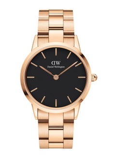 Buy Iconic Link Analog Watch Dw00100210 - 36 mm - Rose Gold in UAE