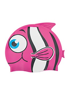 Buy Hydro Swim Clown Fish Design Swimming Cap One Size in UAE