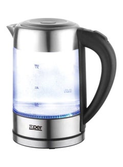 Buy Electric Kettle 1.7 L 1.7 L 2200.0 W XPK-GM19 Silver/Clear in Saudi Arabia