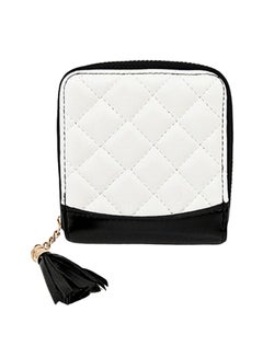 Buy Casual Style Elegant All Match Wallet White/Black in UAE