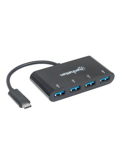 Buy USB 3.1 To Type-C Hub Adapter Black in Egypt