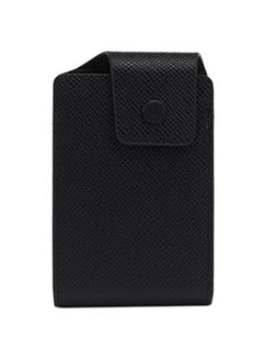 Buy Leather Card Holder Black in UAE