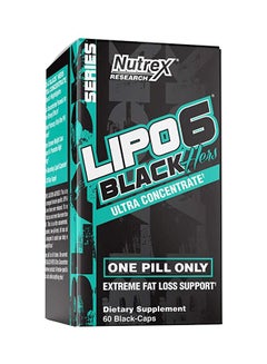 اشتري Lipo 6 Black Hers Dietary Supplement - 60 Capsules في السعودية