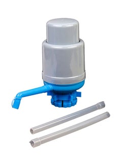 اشتري Manual Water Bottle Pump رمادي/أزرق 17x9x9سنتيمتر في السعودية