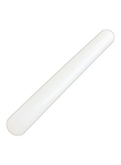 Buy Non-Stick Glide Fondant Rolling Pin White 23centimeter in Saudi Arabia