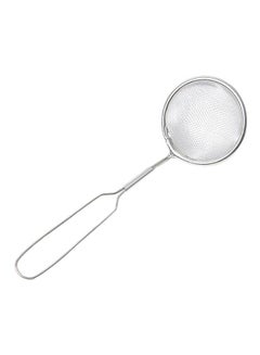 Buy Stainless Steel Deep Fryer Oil Strainer Silver 20.3x24.5cm in UAE