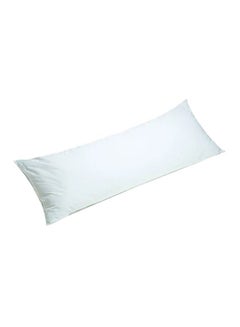 Buy Body Pillow Microfiber White 150x50centimeter in Saudi Arabia