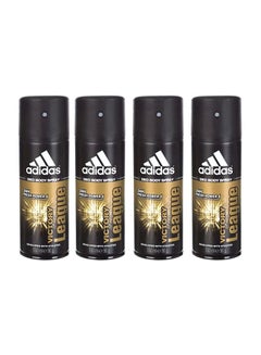 Buy Pack Of 4 Victory League Deo Body Spray Deodorant 600ml in UAE