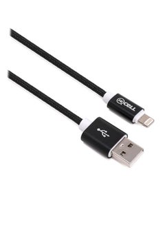Buy USB To Lightning Data Sync And Charging Cable Black in UAE