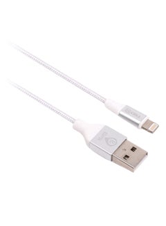 Buy GPS Smart Positioning Sync And Charging Cable White in UAE