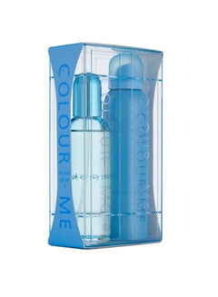 Buy 2-Piece Colour Me Sky Blue Eau De Perfume And Spray Gift Set 100/150ml in Egypt