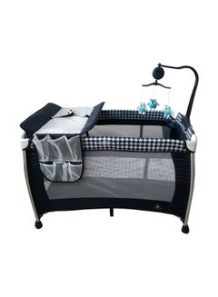 Buy Sturdy Durable And Foldable Baby Playpen Two Layers With Toys 27-920ap in Saudi Arabia