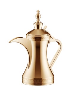 Buy Stainless Steel Arabic Coffee Dallah Gold in Saudi Arabia