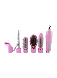 Buy 8-In-1 Hair Styler And Blower Pink in Saudi Arabia