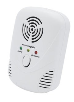 Buy Electronic Ultrasonic Mosquito Repeller White in Saudi Arabia