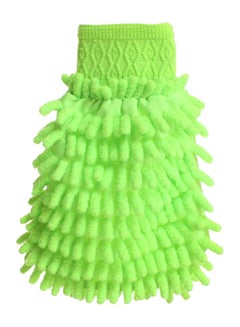 اشتري Anti-Impact Chenille Cleaning Wash Mitt أخضر 0.5 x 32سنتيمتر في مصر