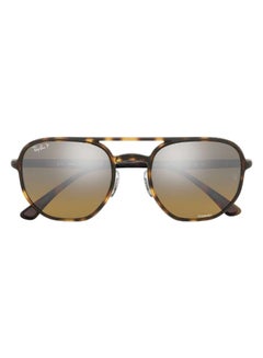 Buy Casual Hexagon Sunglasses - RB4321CH 710 - Lens Size: 53 mm - Brown in Saudi Arabia