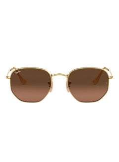 Buy Classic Hexagon Sunglasses - RB3548N 912443 54 - Lens Size: 54 mm - Gold in UAE