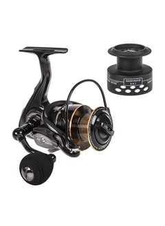 اشتري 13+ 1 Bearing Balls Metal Spinning Reel Boat Rock Fishing Wheel With Extra Spool 13 x 12 x 8.5cm في الامارات