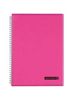 Buy Septcouleur A4 Notebook, 80 Pages Pink in UAE
